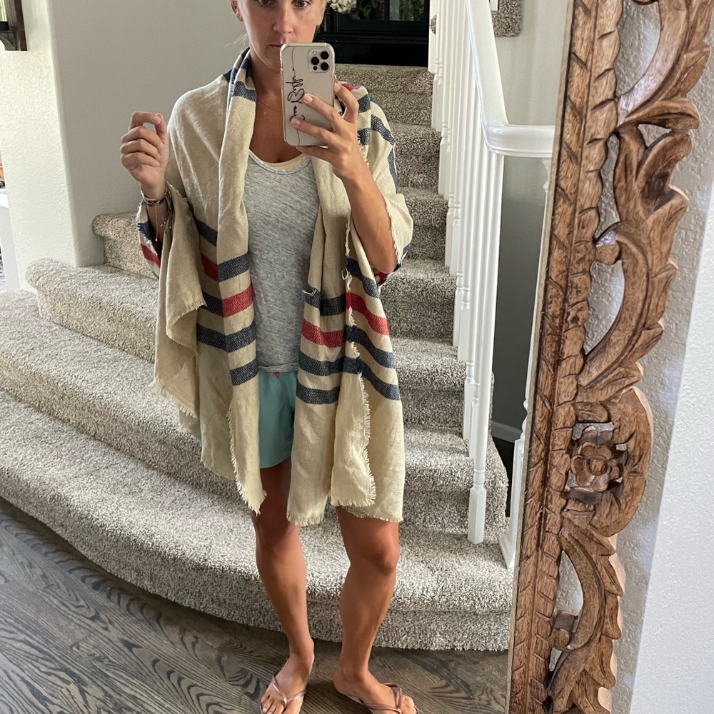 Scarf/wrap, huge, can tie a ton of different ways, warm